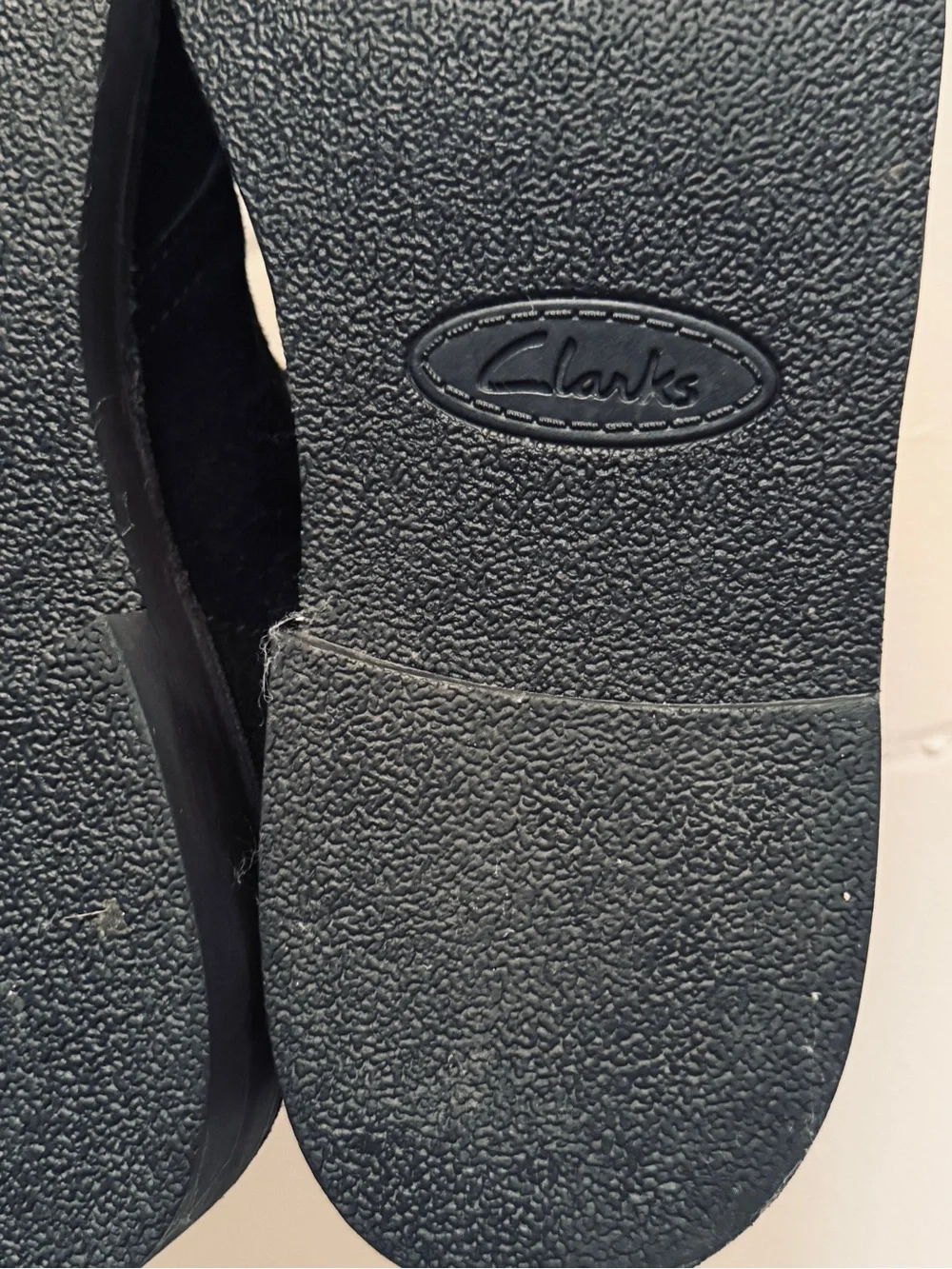 Clark's Black Suede Desert Chukka Boots  excellent